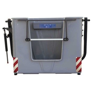 Fixed fiber crane basket for 2 people 1400x700x1150 (L x W x H)