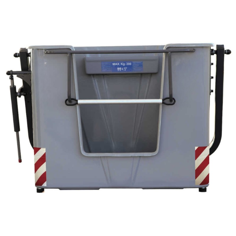 Fixed fiber crane basket for 2 people 1400x700x1150 (L x W x H)