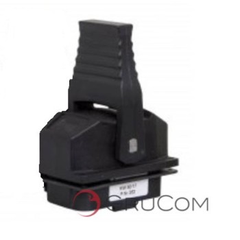 Radio remote control lever for HBC