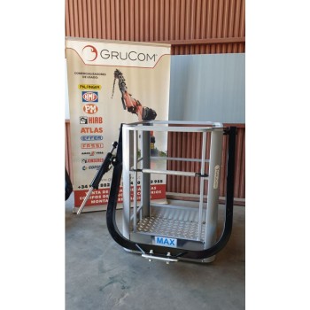 Cesta grúa de hierro para 1 persona 850x700x1150 (L x A x H)