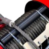 Crane recovery winch Hydraulic worm gear winch