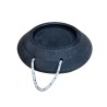 Conical crane outrigger pad without groove Ø400 mm PASN 4.7/F