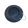 Conical crane outrigger pad without groove Ø400 mm PASN 4.7/F