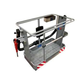 Cesta grúa de hierro para 2 personas 1400x700x1150 (L x A x H)