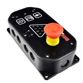 Caja PSBI. Radio control Hiab