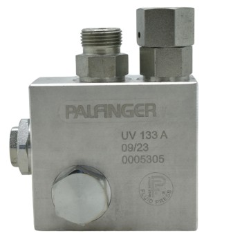 Válvula palfinger UV 133A Antiretorno simple con pilotaje