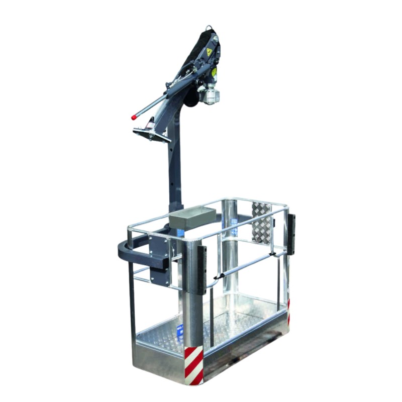 Cesta regulable en altura para 2 personas 1400x700x1150 (L x A x H)