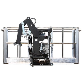 Cesta de aluminio autonivelante 180º para 3