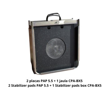 Outrigger pad offer 500x500x50 + holder