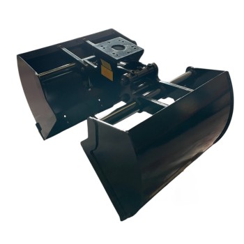320-liter clamshell bucket + rotator and coupler included