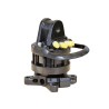 320-liter clamshell bucket + rotator and coupler included