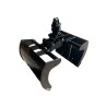320-liter clamshell bucket + rotator and coupler included
