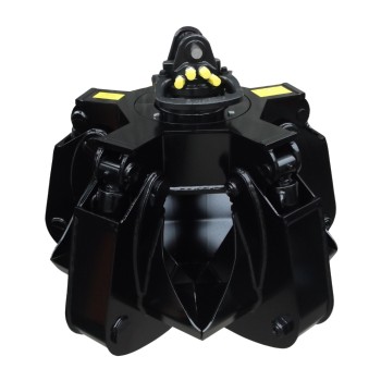 Pulpo hidráulico 250 litros con 4 garras y rotator