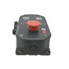 Caja PSBM usada con boton pare