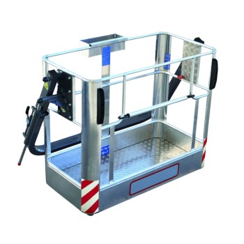 Cesta grúa de aluminio para 2 personas 1400x700x1150 (L x A x H)