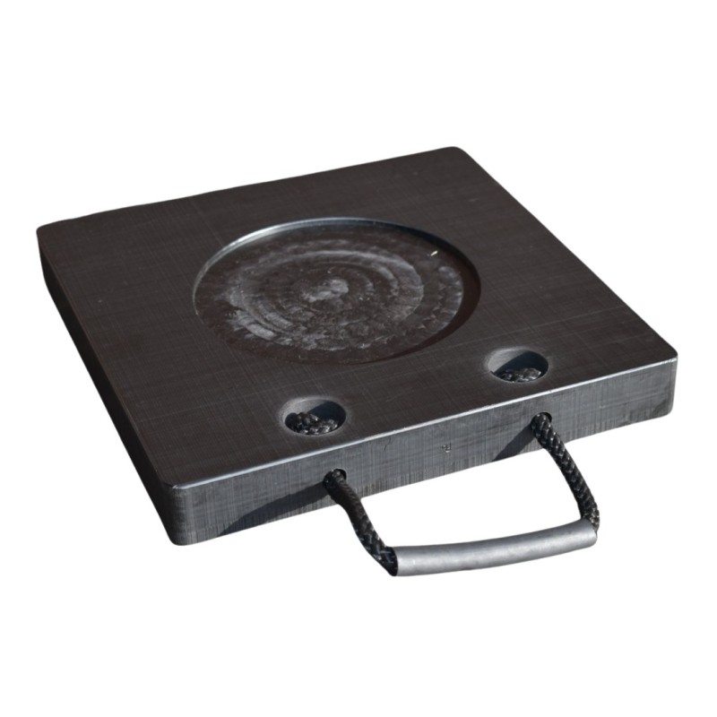 Placa de apoyo para grúa 300x300 mm – Grosores 30 y 40 mm