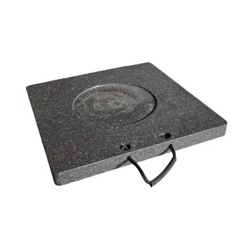 Crane outrigger pad 600x600 mm | HDPE 500