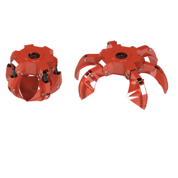 Pulpo hidráulico grua - 3500 Kg Apertura pinzas: 1900 mm