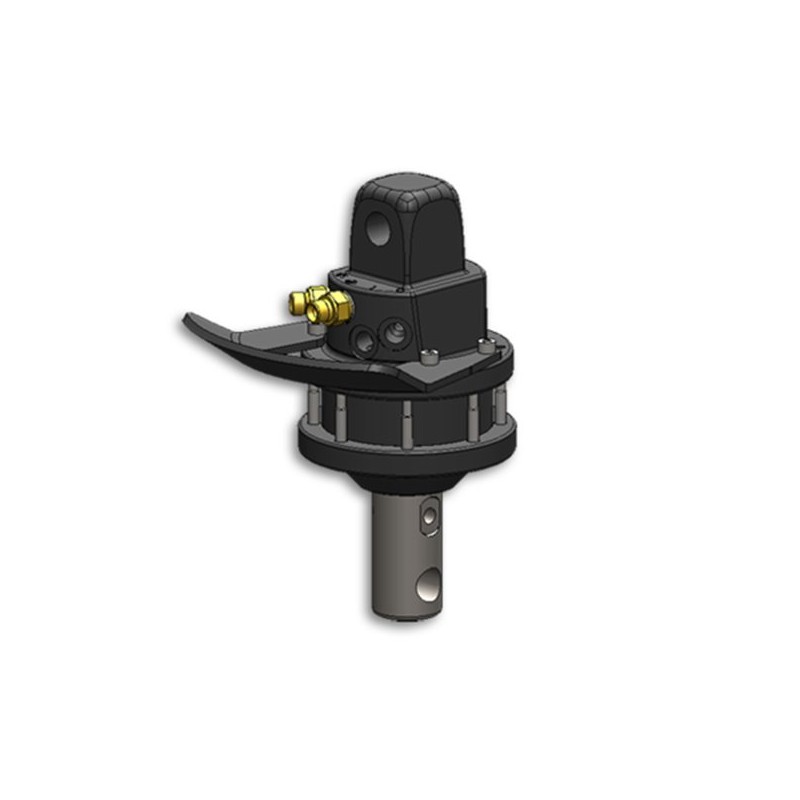 Rotator hidráulico eje