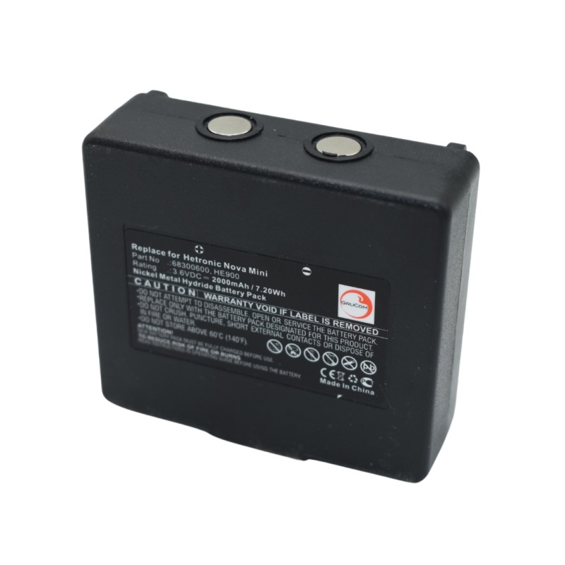 Batería compatible Hetronic 68300600, 68300900, 900, HE900, KH68300990,  Mini