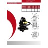 Rotator hidráulico 4 bridas