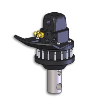 Venta de rotators hidráulicos para grúas. El rotator hidráulico R5C con conexión a través del eje garantiza una facil  intercam