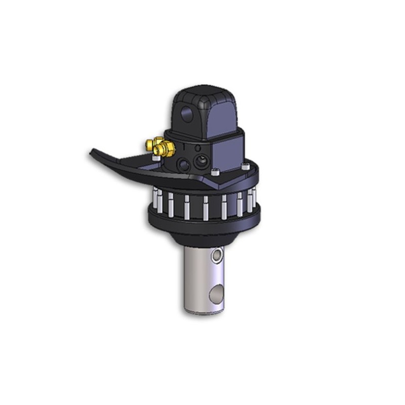 Venta de rotators hidráulicos para grúas. El rotator hidráulico R5C con conexión a través del eje garantiza una facil  intercam