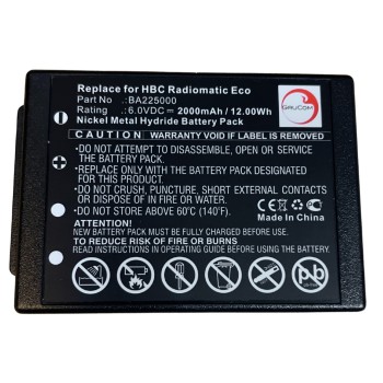 Batería compatible HBC 05-01-00615, BA205000, BA205030, BA206000, BA20603