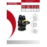 Rotator hidráulico 6 bridas