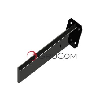 Connector coupling for crane basket Additional welded arm