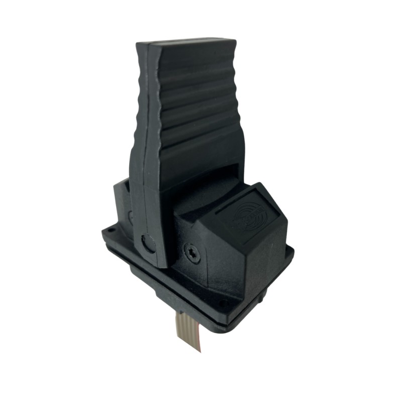 Radio remote control lever for HBC