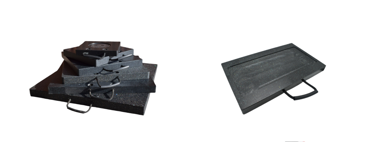 Square stabilizer pads